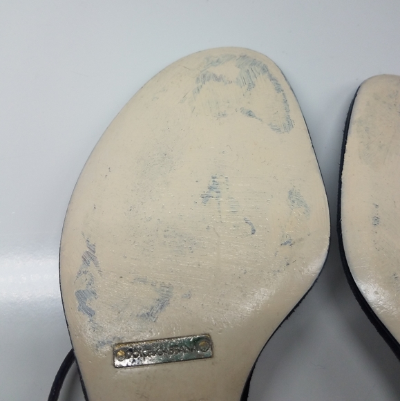 Dolce & Gabbana Brown Suede Embellished Sandals - Picture 11 of 12